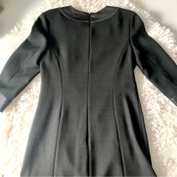 Rachel Zoe Black Sheath Mini Dress Size 6 - Picture 8 of 13